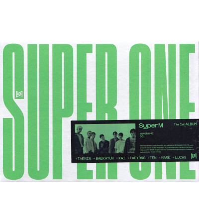 SUPERM - SUPER ONE - ONE VER. / outlet