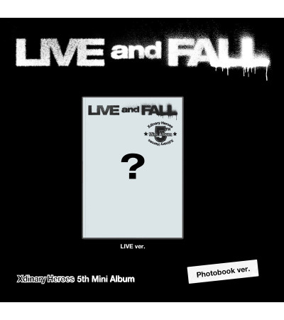 XDINARY HEROES - LIVE AND FALL - PHOTOBOOK LIVE VER.