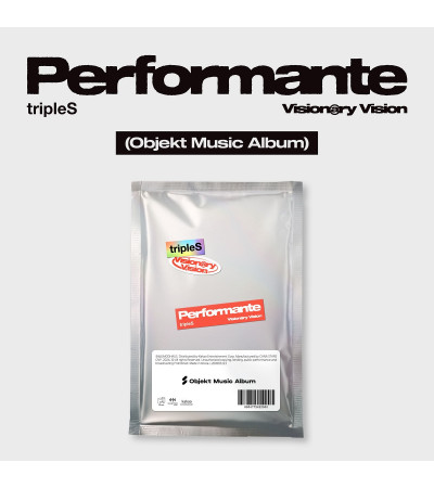 TRIPLES VISIONARY VISION - PERFORMANTE - OBJEKT MUSIC ALBUM VER.