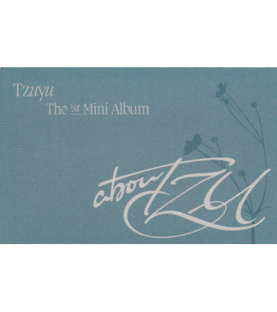 KARTA: TZUYU [TWICE] - ABOUTZU - RUN VER.