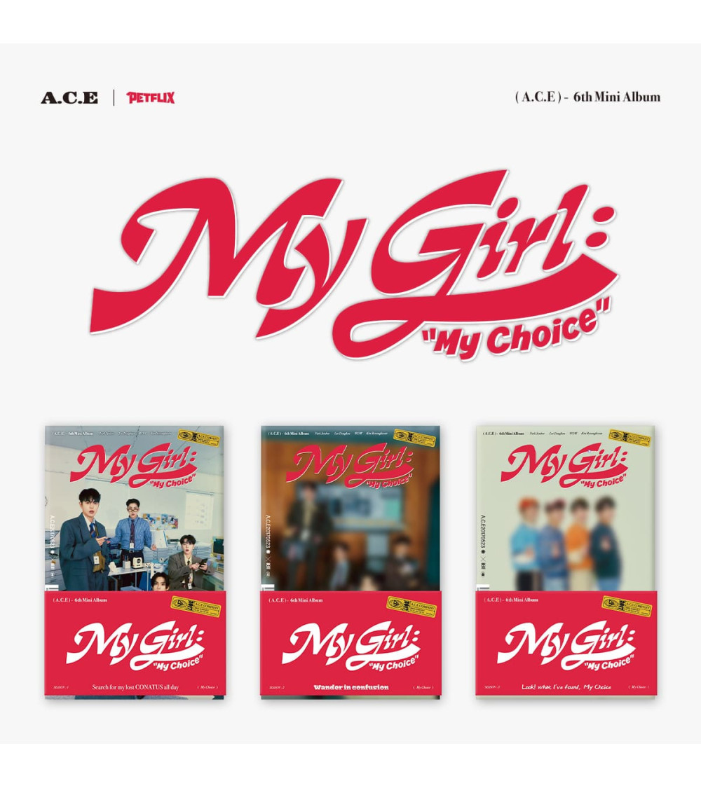 A.C.E - MY GIRL: MY CHOICE - POCAALBUM VER.