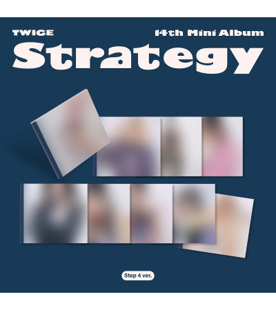 TWICE - STRATEGY - STEP 4 VER. / Preorder