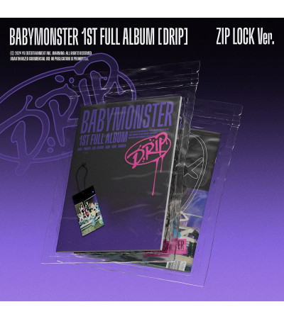 BABYMONSTER - DRIP - ZIP LOCK VER.