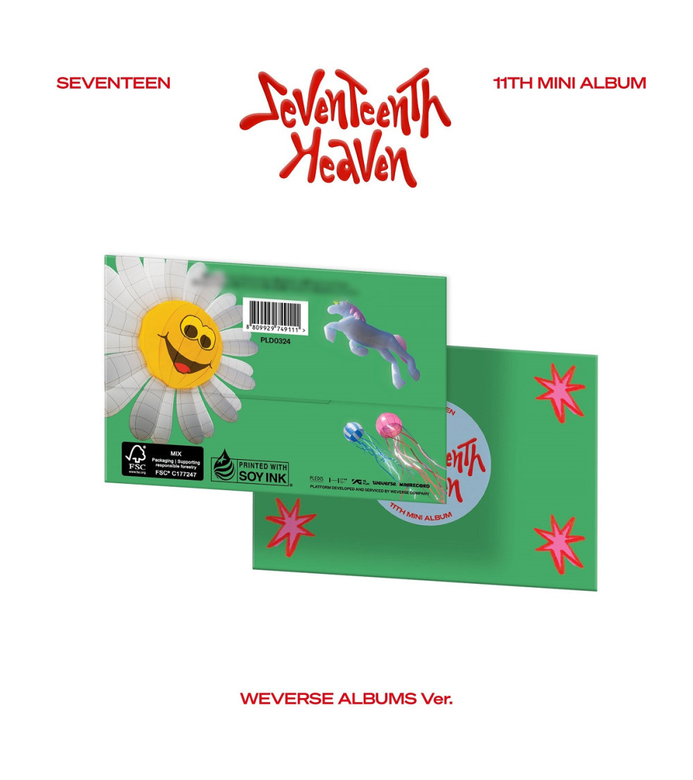 SEVENTEEN - SEVENTEENTH HEAVEN - WEVERSE ALBUMS VER.