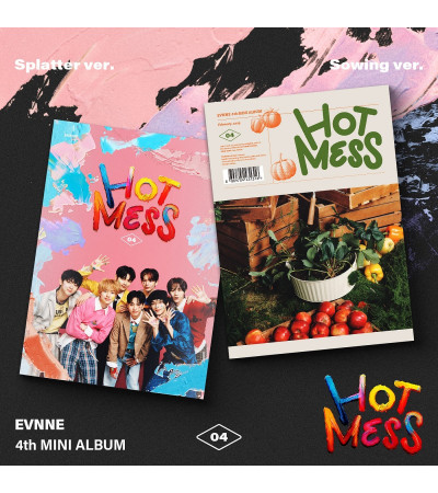 EVNNE - HOT MESS - SPLATTER VER. / Preorder