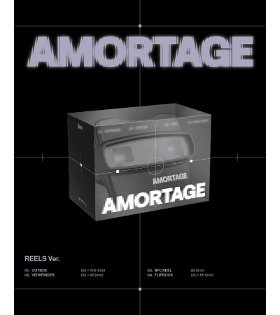 JISOO [BLACKPINK] - AMORTAGE - REELS VER. / Preorder