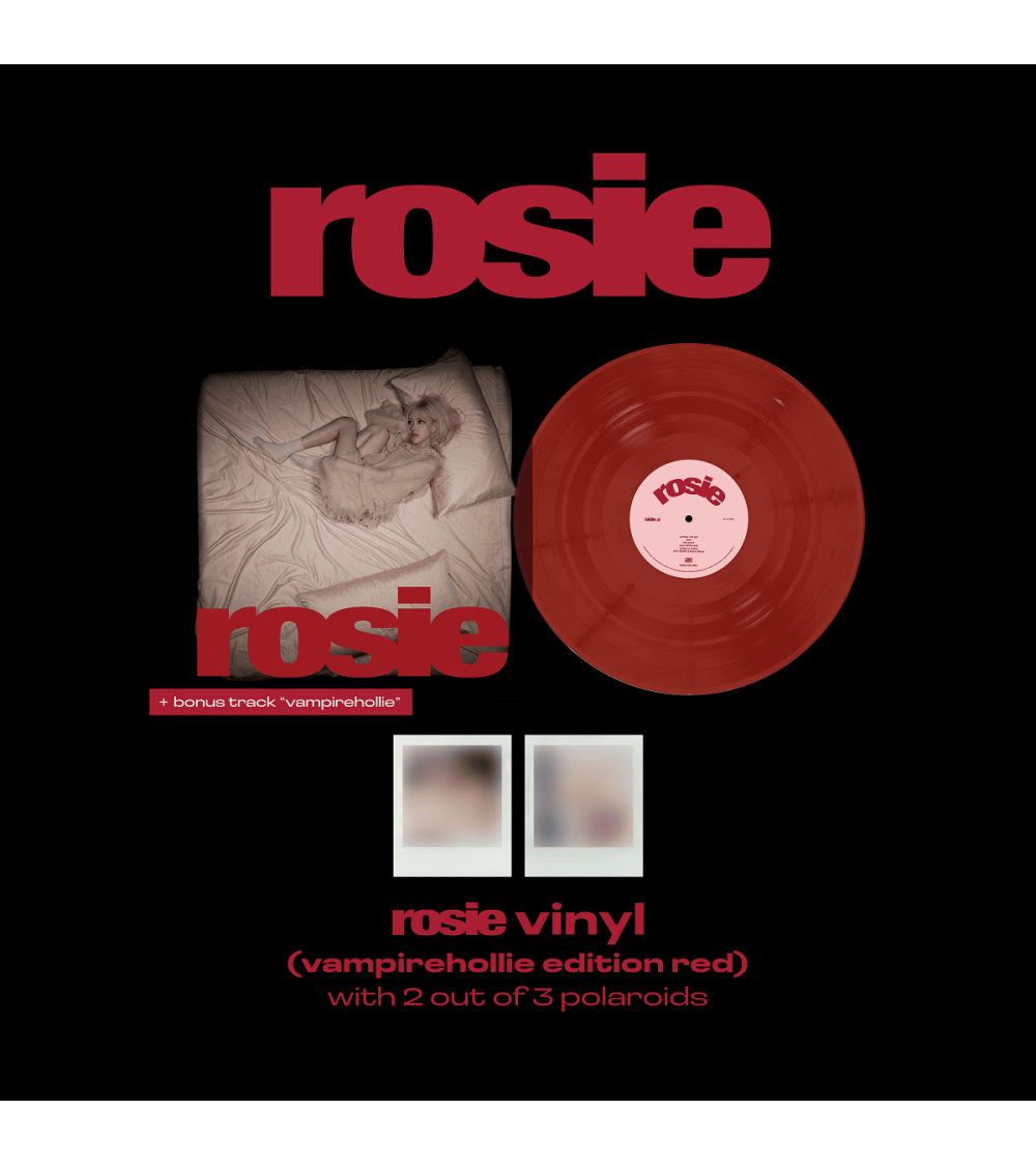 ROSÉ [BLACKPINK] - ROSIE - VINYL VER. VAMPIREHOLLIE EDITION RED