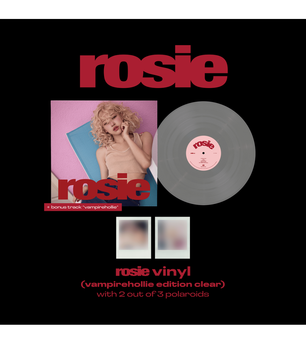 ROSÉ - ROSIE - VINYL VER. VAMPIREHOLLIE EDITION CLEAR