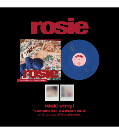 ROSÉ - ROSIE - VINYL VER. VAMPIREHOLLIE EDITION BLUE / Preorder