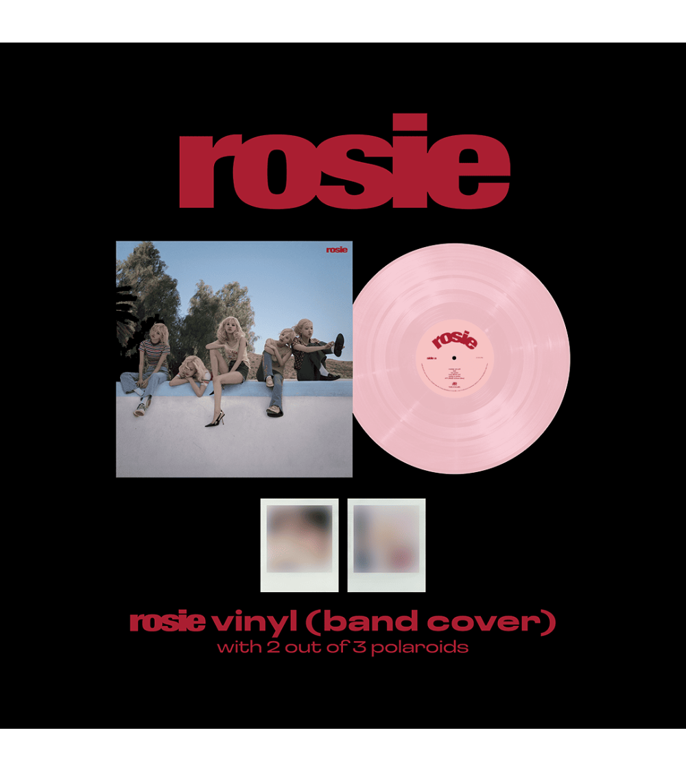 ROSÉ [BLACKPINK] - ROSIE - VINYL VER. BAND COVER