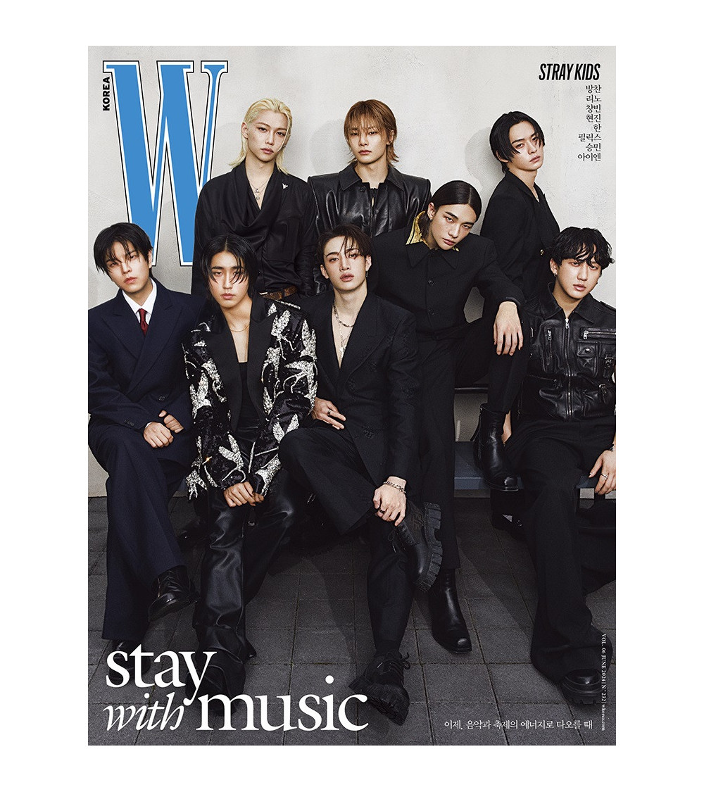 MAGAZYN: W KOREA VOL. 6 2024: STRAY KIDS VER. GROUP / na zamówienie