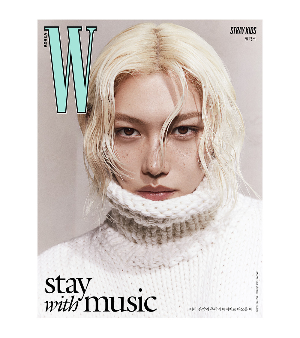 MAGAZYN: W KOREA VOL. 6 2024: STRAY KIDS VER. FELIX 1