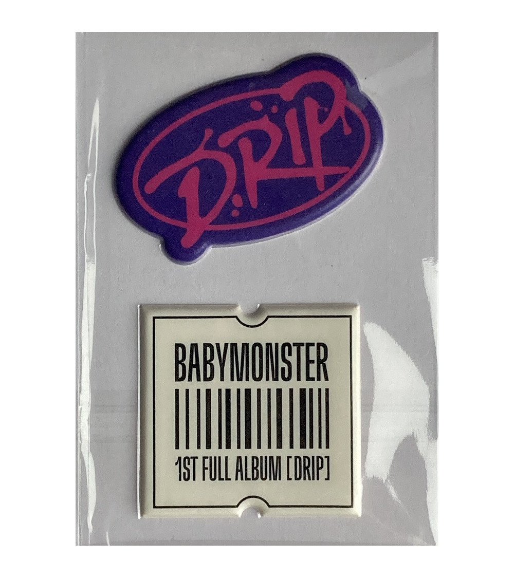 NAKLEJKA: BABYMONSTER - DRIP - YG TAG ALBUM VER.