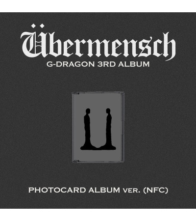 G-DRAGON - ÜBERMENSCH - PHOTOCARD ALBUM VER. (+SPECIAL GIFT) / Preorder