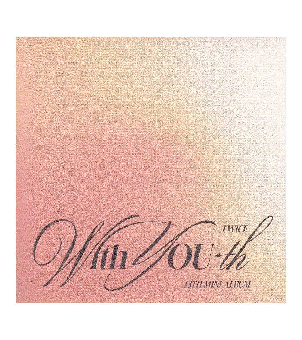 ZESTAW KART: TWICE - WITH YOU-TH - DIGIPACK VER.