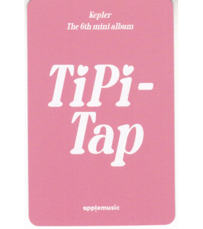 KARTA: KEP1ER - TIPI-TAP - LOVE & SEEK VER. YU-JIN