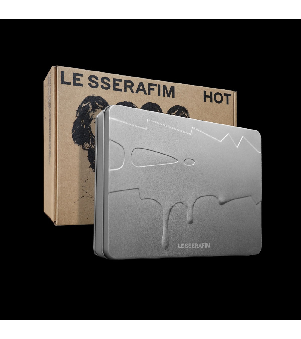 LE SSERAFIM - HOT - TIN CASE VER. LE SSERAFIM - HOT - TIN CASE VER.