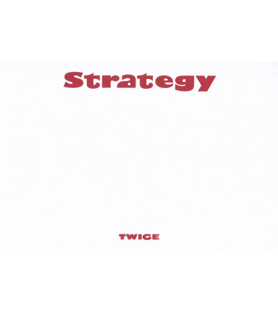 KARTA POCZTOWA: TWICE - STRATEGY