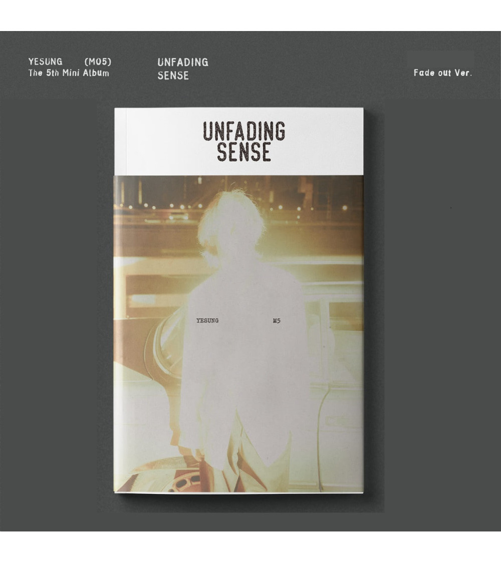 YESUNG [SUPER JUNIOR] - UNFADING SENSE - PHOTOBOOK FADE OUT VER.