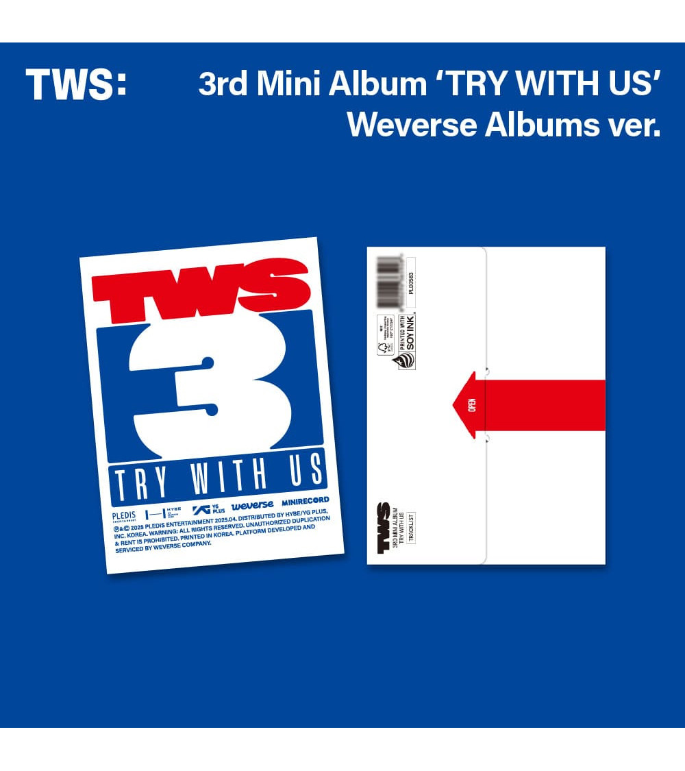 TWS - TRY WITH US - WEVERSE ALBUMS VER.