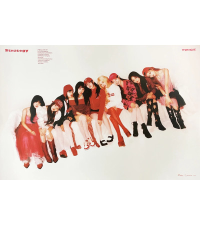 PLAKAT: TWICE - STRATEGY - STEP 2 VER.
