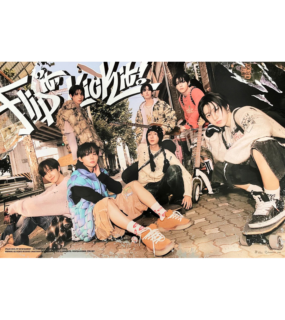 PLAKAT: KICKFLIP - FLIP IT, KICK IT! - ON BOARD VER.