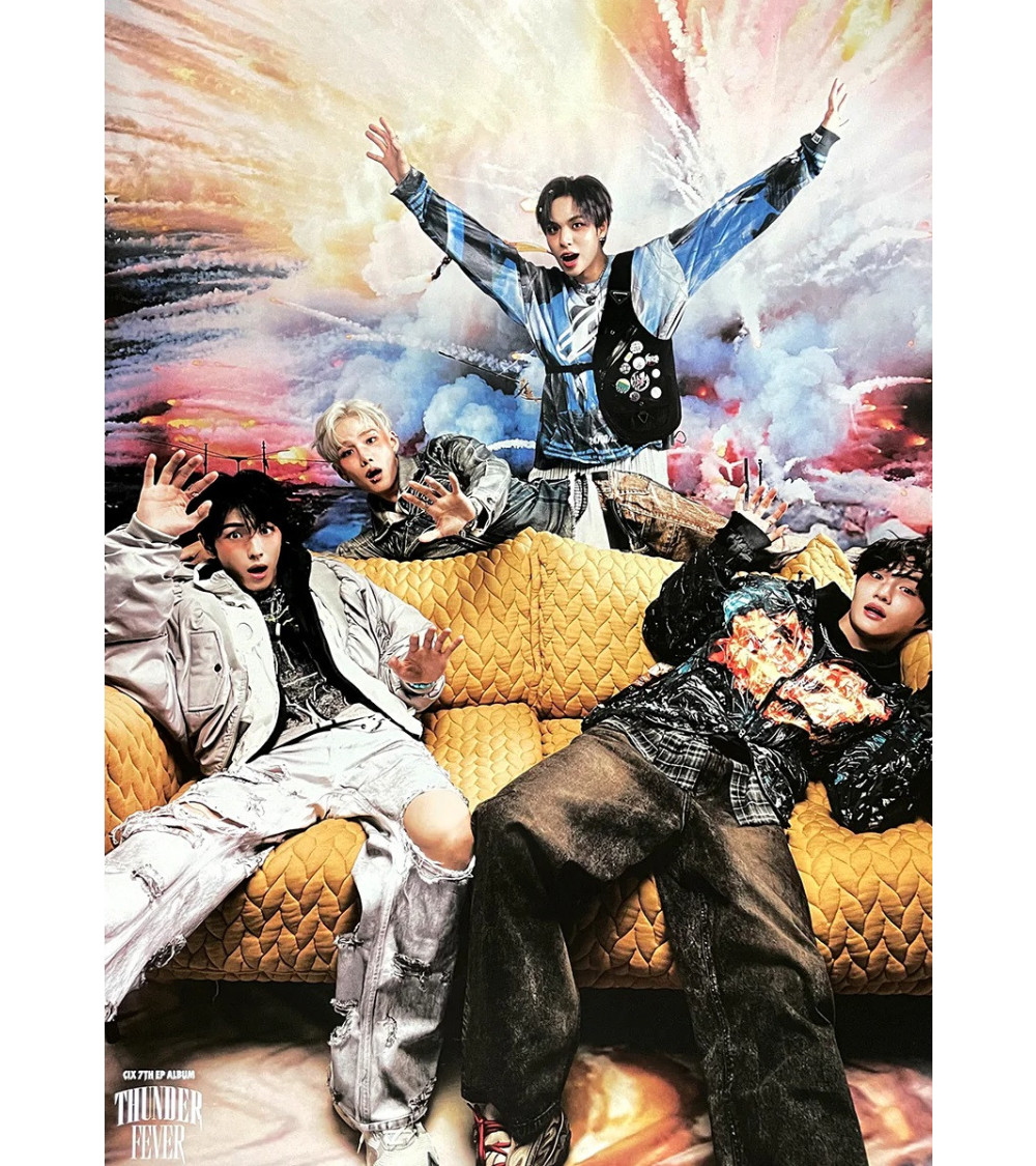 PLAKAT: CIX - THUNDER FEVER - FEVER VER.