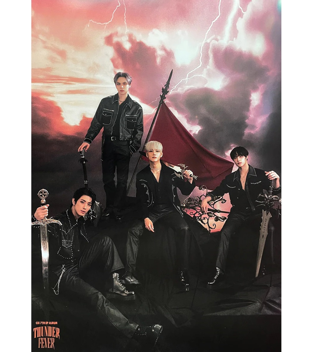 PLAKAT: CIX - THUNDER FEVER - THUNDER VER.
