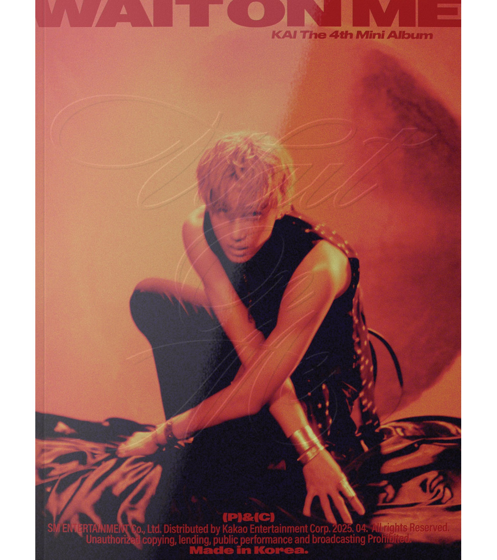 KAI [EXO] - WAIT ON ME - PHOTOBOOK RULER VER.