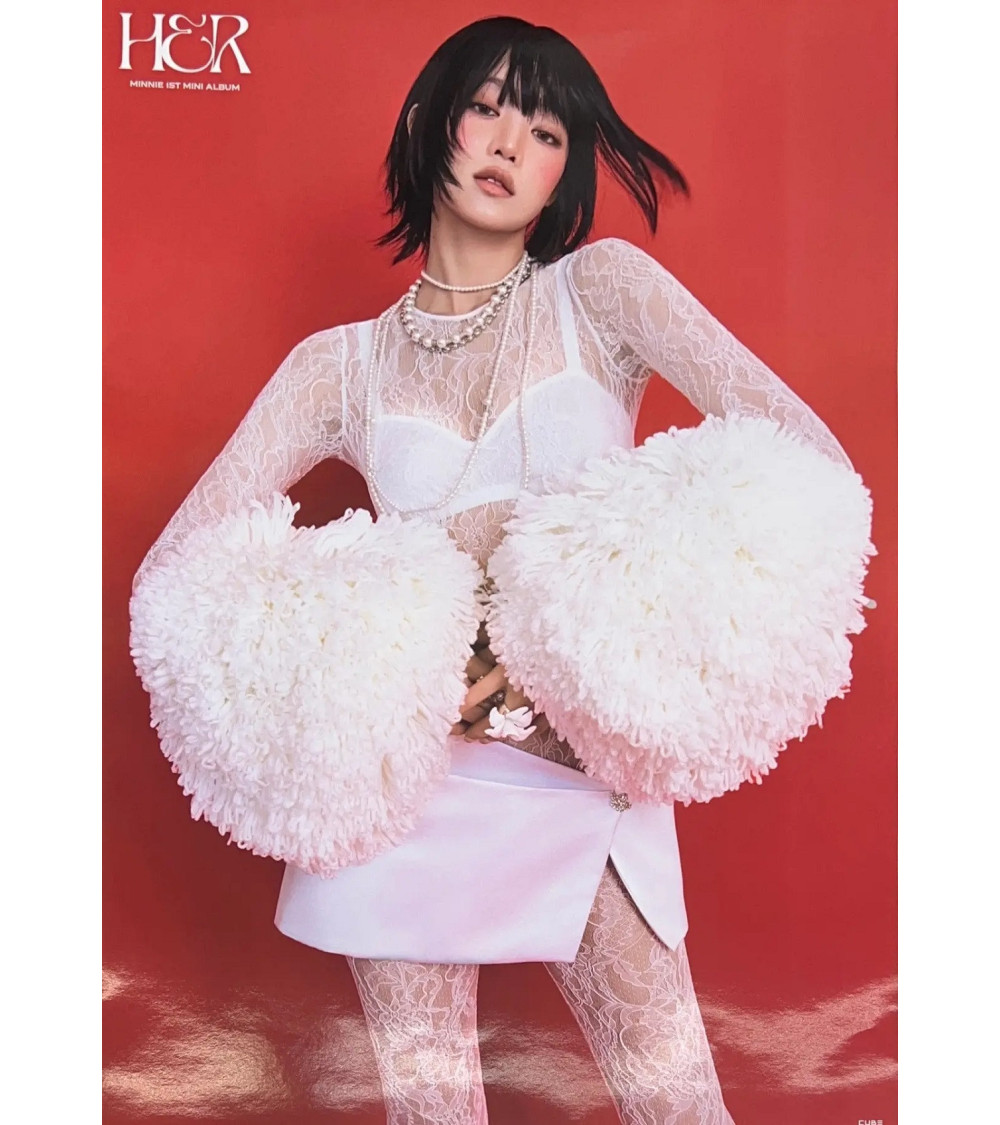 PLAKAT: MINNIE [(G)I-DLE] - HER - 6050C VER. RED 1