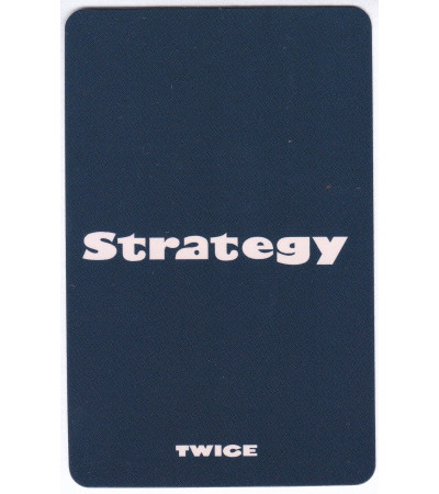 KARTA: TWICE - STRATEGY - STEP 4 VER. SANA