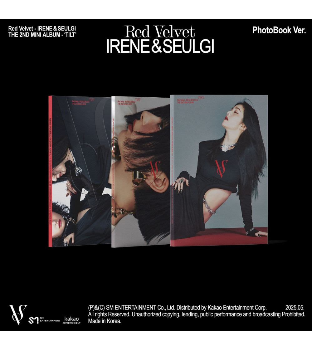 IRENE & SEULGI [RED VELVET] - TILT - PHOTO BOOK VER.