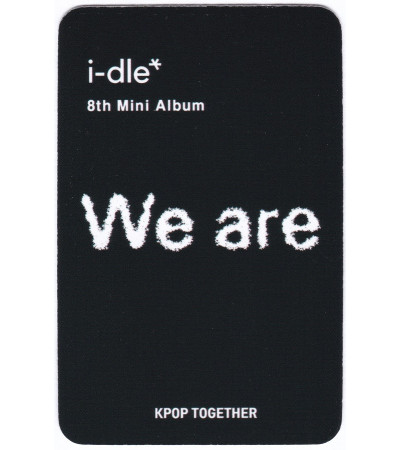 KARTA: I-DLE - WE ARE - SOYEON VER. 2