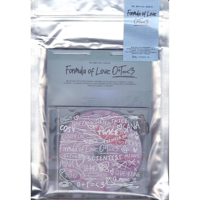 TWICE - FORMULA OF LOVE - RESULT FILE VER.