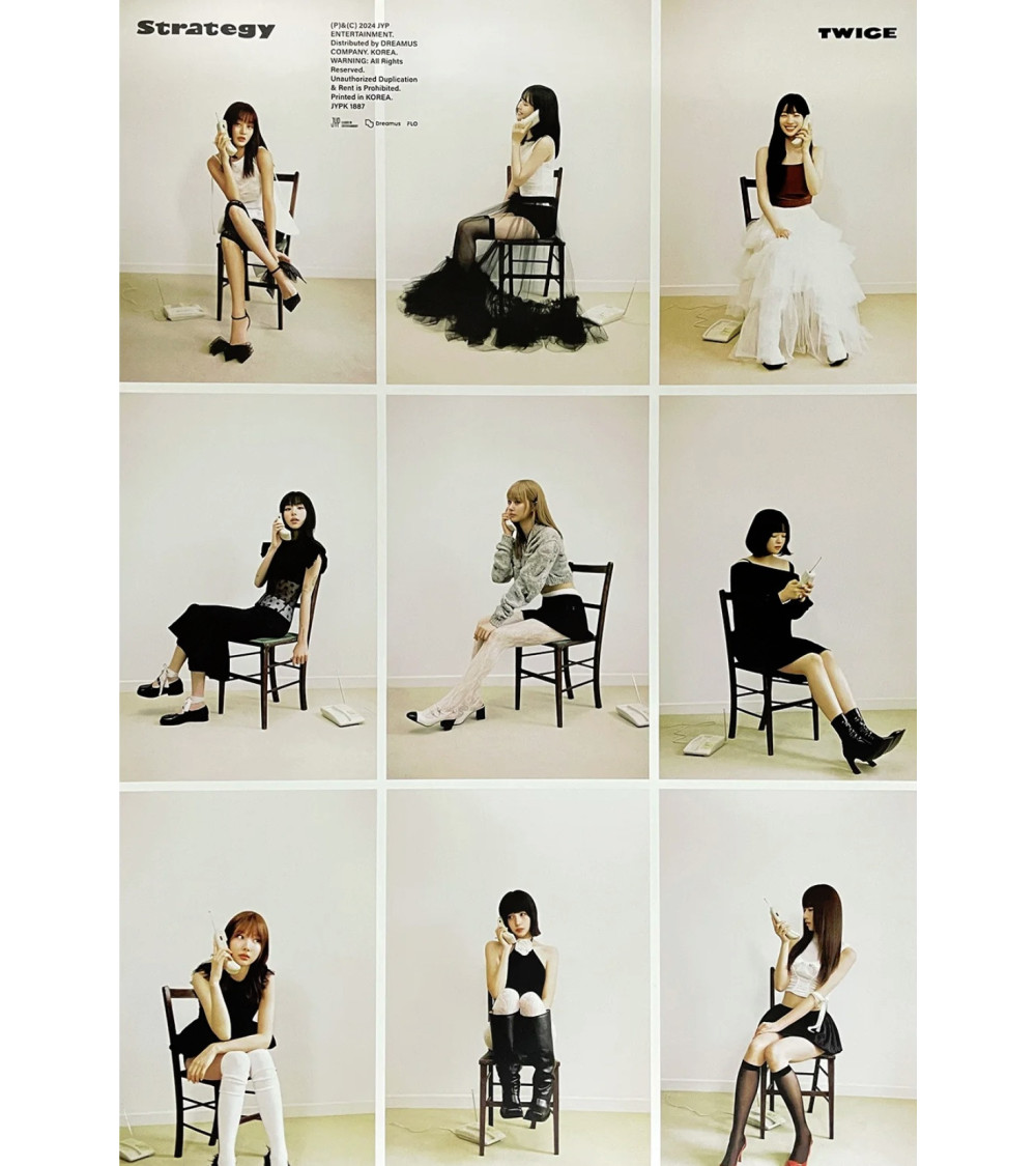 PLAKAT: TWICE - STRATEGY - STEP 3 VER.