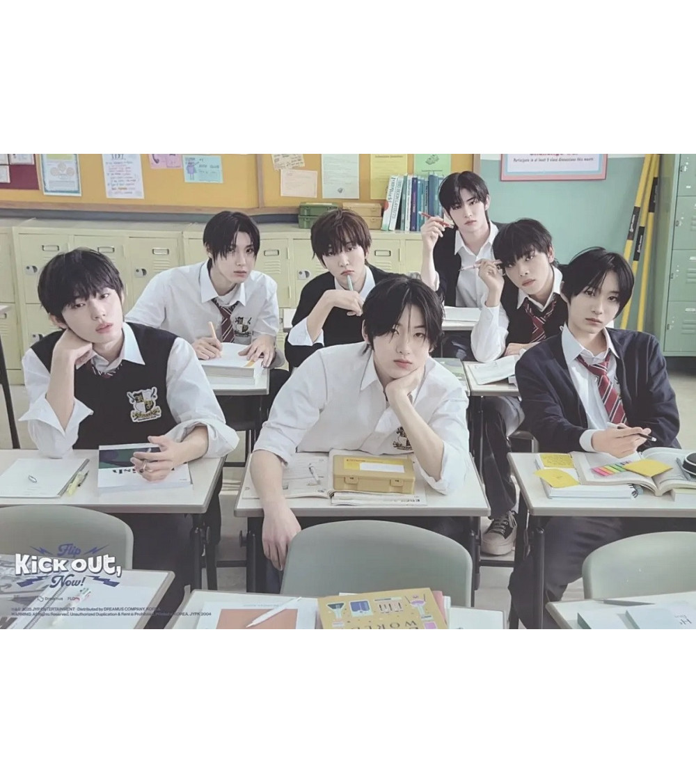 PLAKAT: KICKFLIP - KICK OUT, FLIP NOW! - CLASS TIME VER.