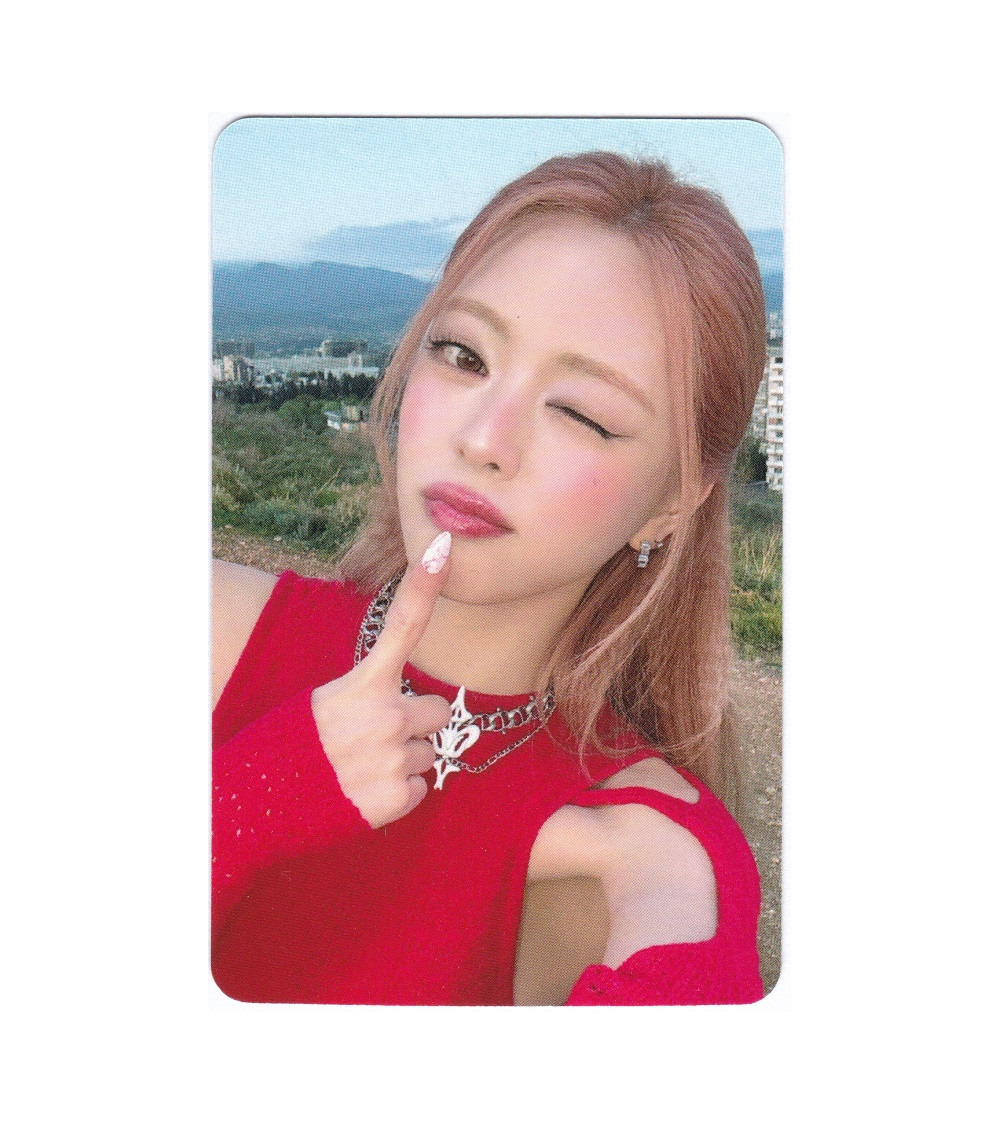 Girls will be girls ユナ KARTA: ITZY - GIRLS WILL BE GIRLS - VER. YUNA 2