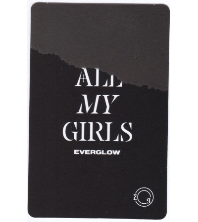 KARTA: EVERGLOW - ALL MY GIRLS - SIHYEON VER. 1