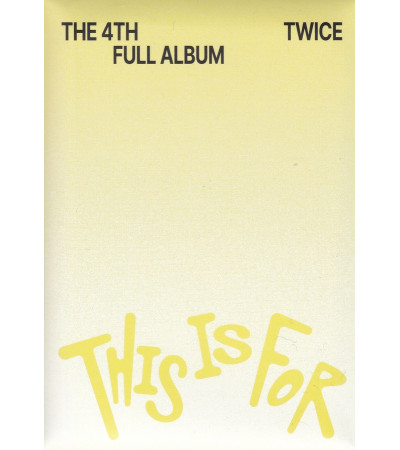 ZESTAW KART: TWICE - THIS IS FOR - IS VER.