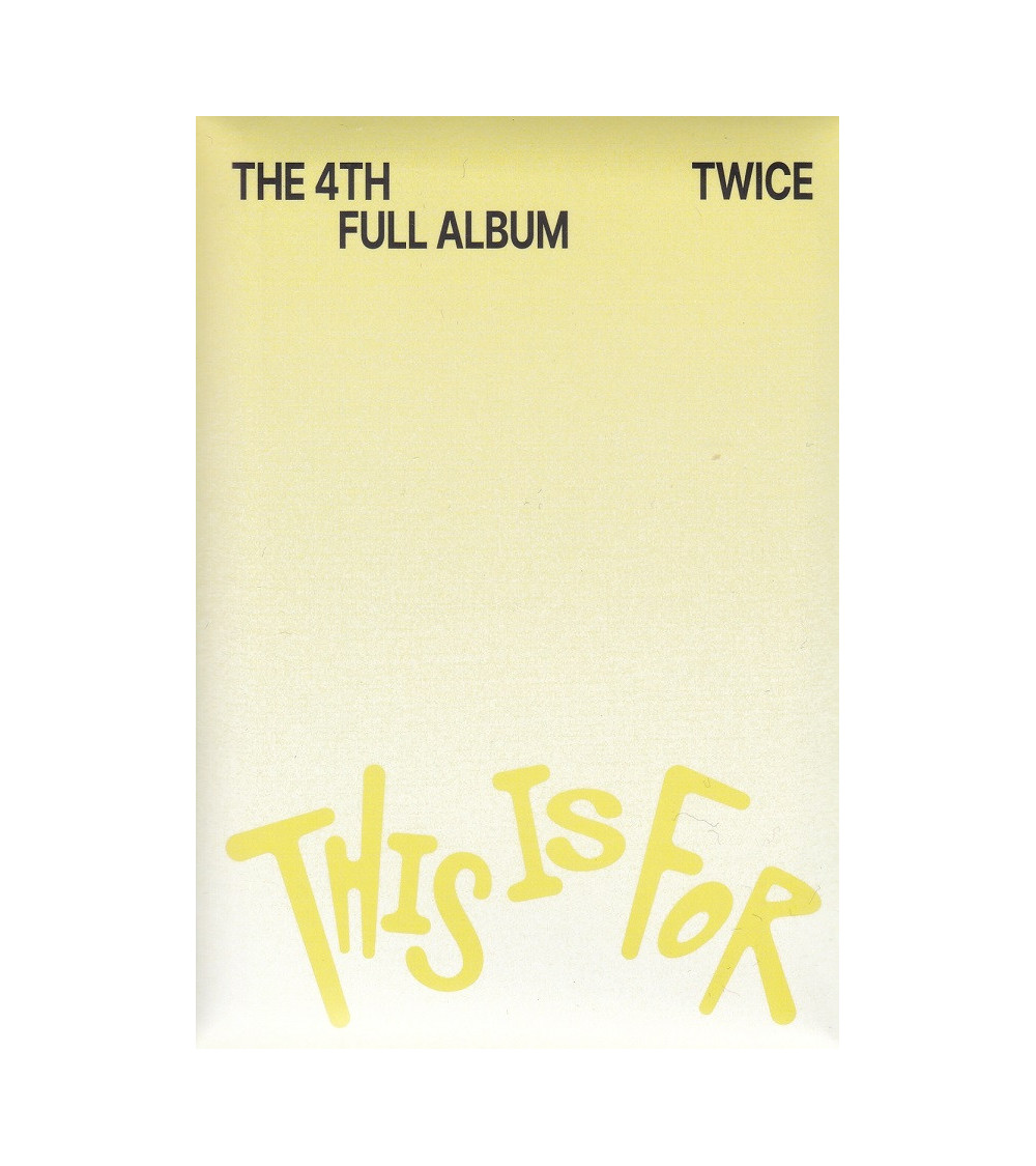 ZESTAW KART: TWICE - THIS IS FOR - IS VER.