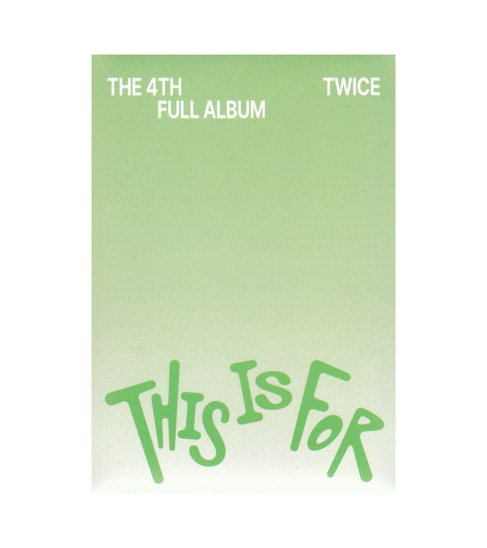 ZESTAW KART: TWICE - THIS IS FOR - FOR VER.