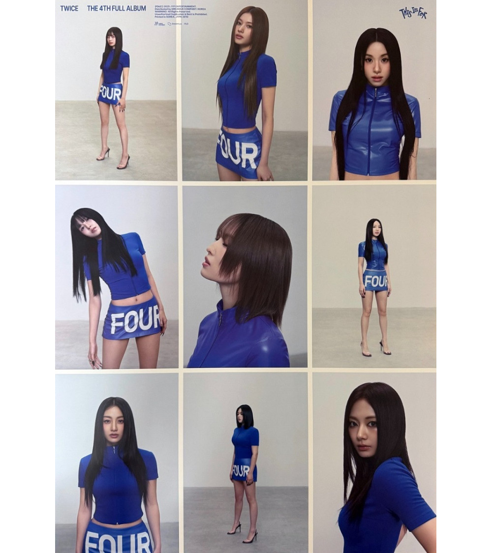 PLAKAT: TWICE - THIS IS FOR - THIS VER.