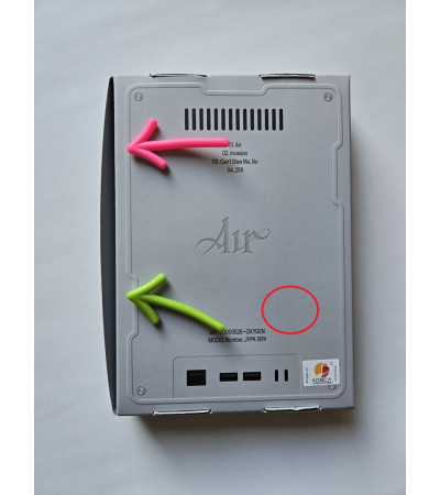 YEJI [ITZY] - AIR - OXYGEN PACK VER. / outlet