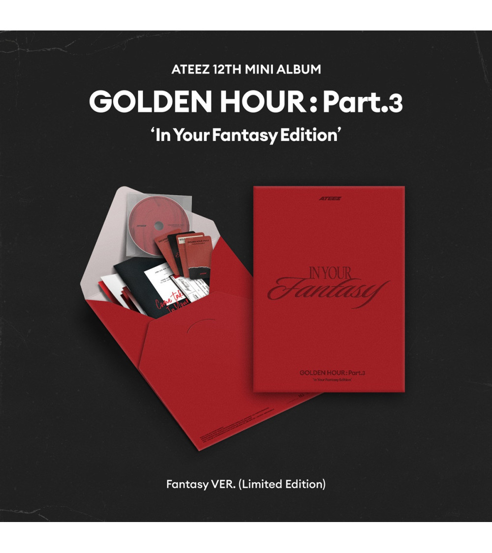 ATEEZ - GOLDEN HOUR: PART. 3: IN YOUR FANTASY EDITION - LIMITED FANTASY VER.