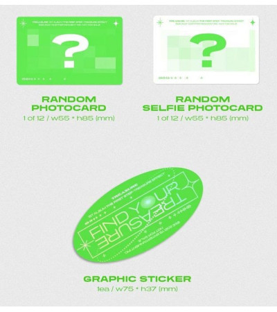 TREASURE - THE FIRST STEP: TREASURE EFFECT - GREEN VER.