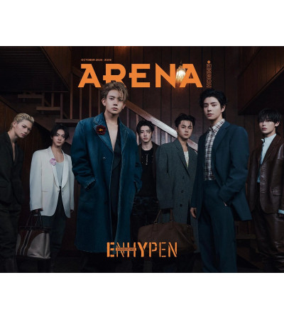 MAGAZYN: ARENA HOMME+ KOREA OCTOBER 2025 - [ENHYPEN] COVER STORY GROUP VER. 1
