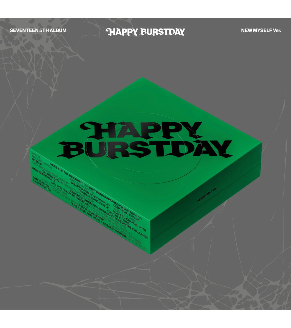 SEVENTEEN - HAPPY BURSTDAY - NEW MYSELF VER.