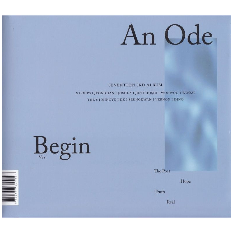 SEVENTEEN - AN ODE - BEGIN VER.