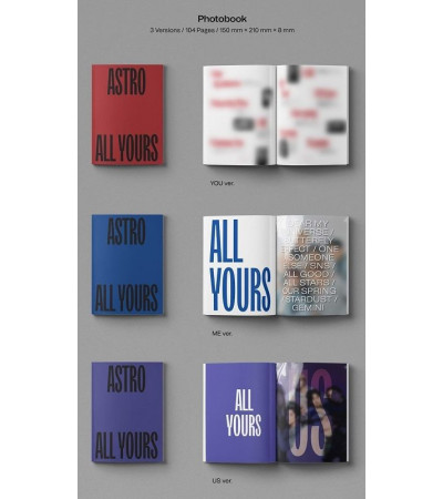 ASTRO - ALL YOURS - US VER.