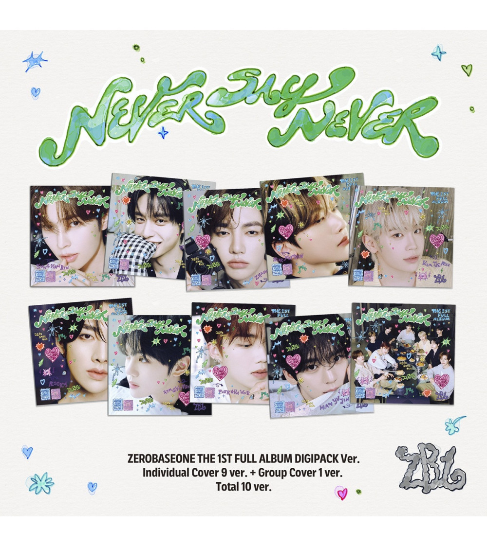 ZEROBASEONE - NEVER SAY NEVER - DIGIPACK VER.